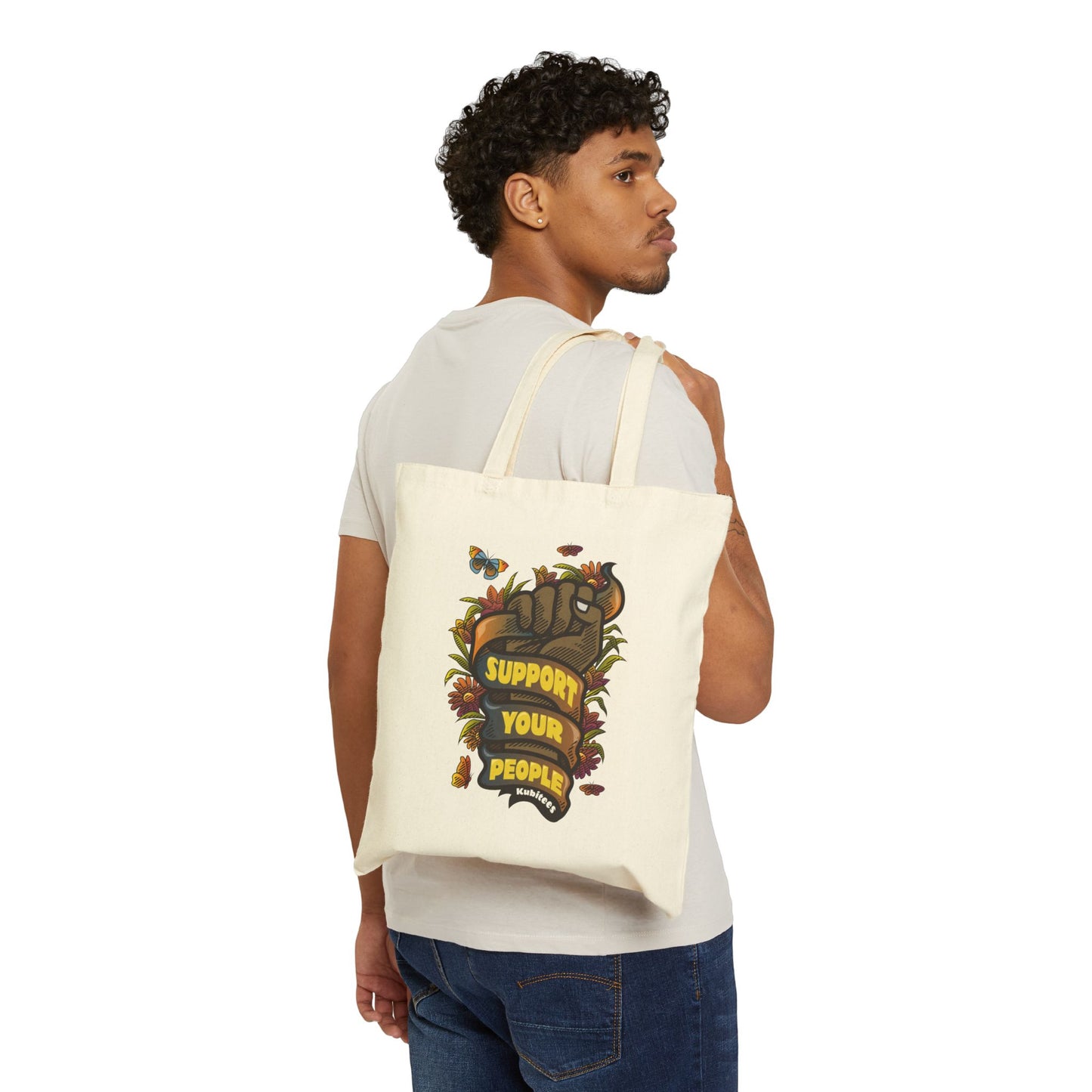 Support Your People (Fist) - Tote Bag