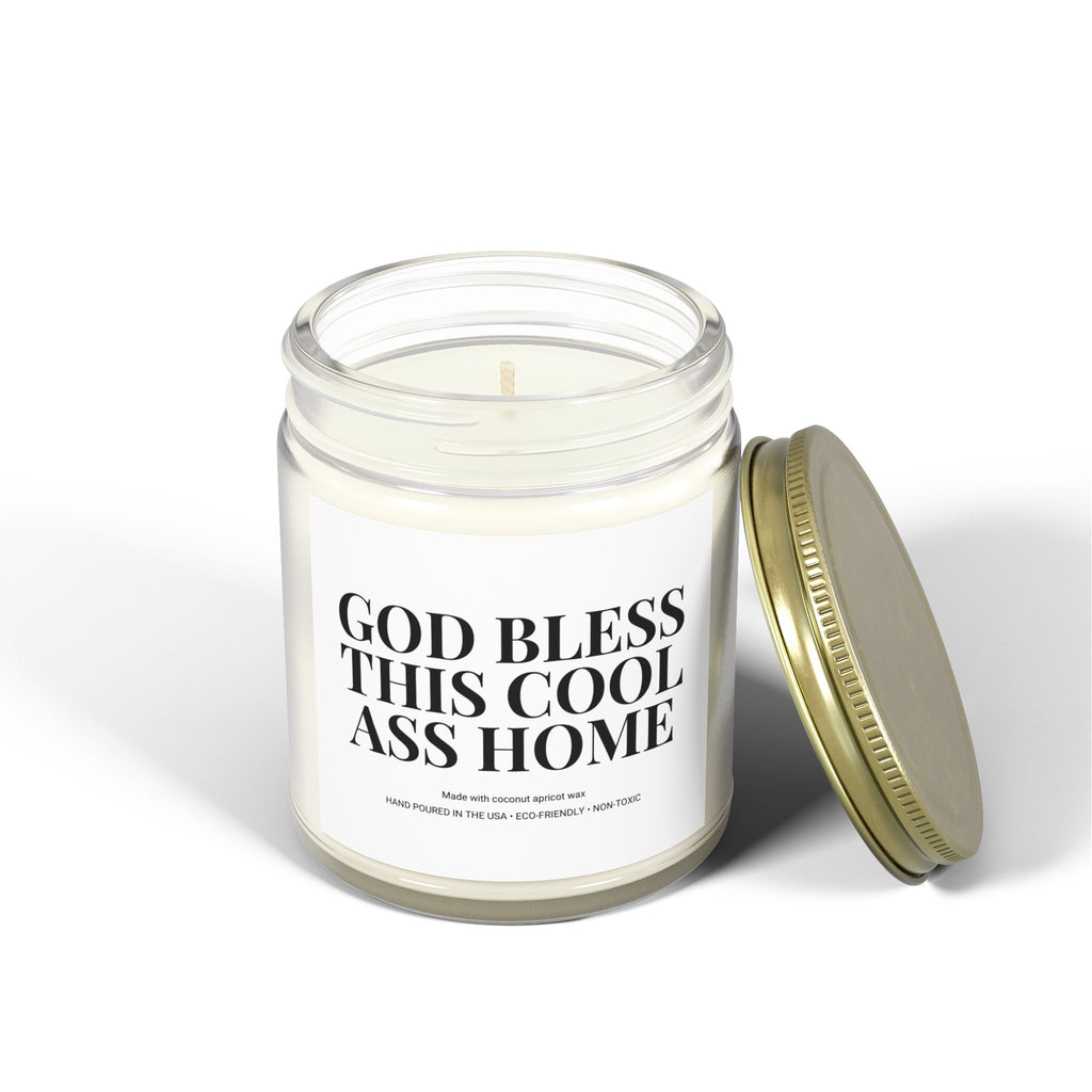 God Bless This Cool Ass Home Candle