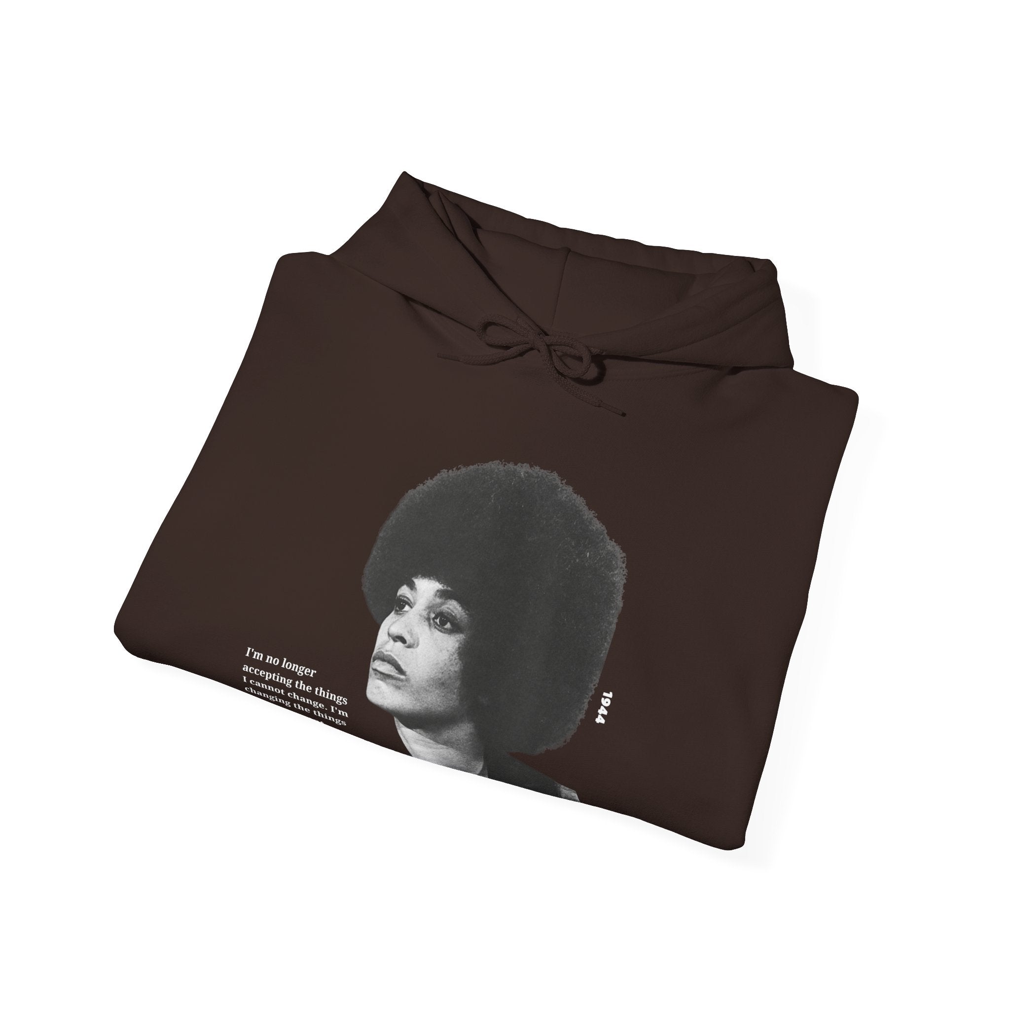 Angela Davis Hoodie - Black