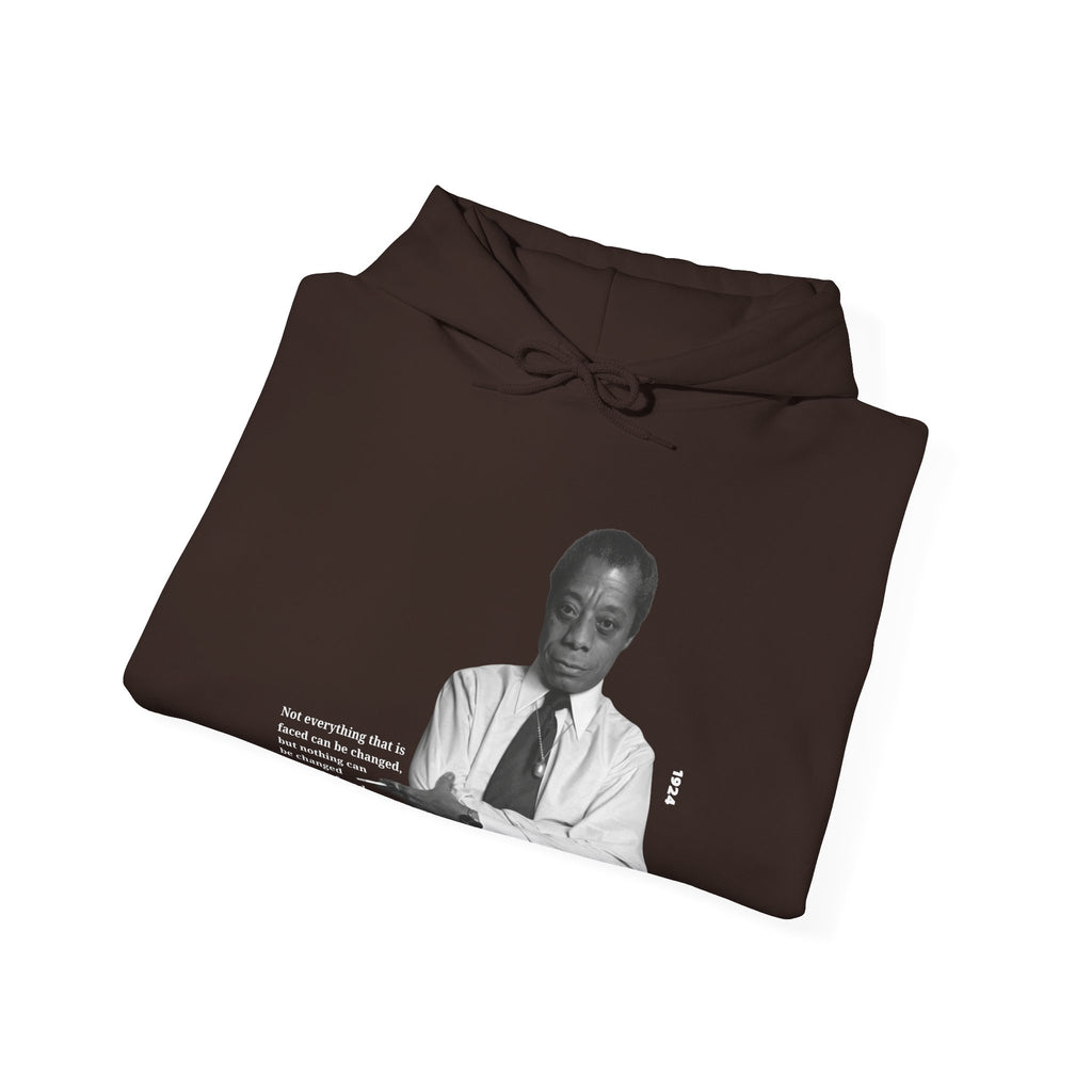 James Baldwin Hoodie - Black, Sand, or Chocolate Brown