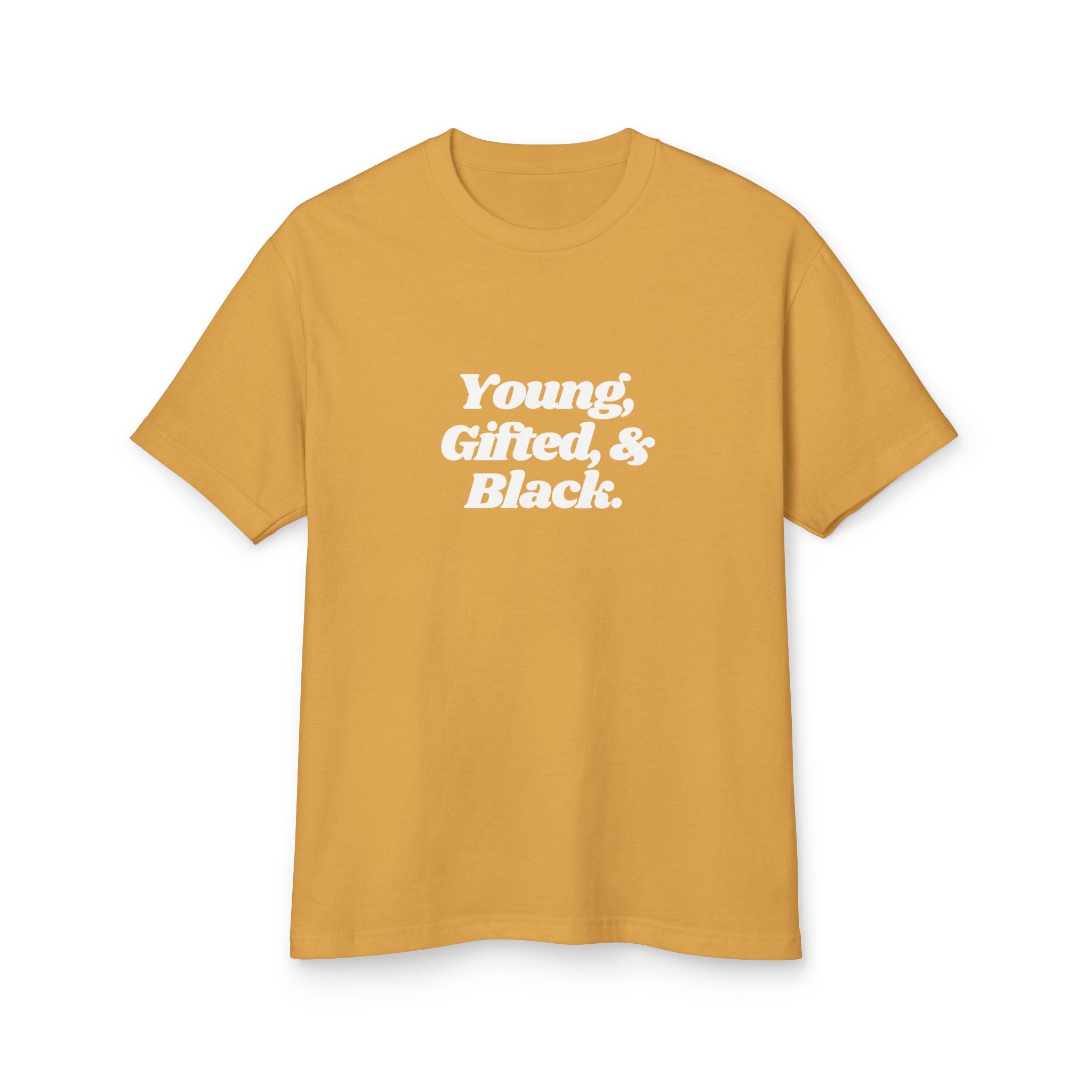Young Gifted and Black Cotton Tshirt