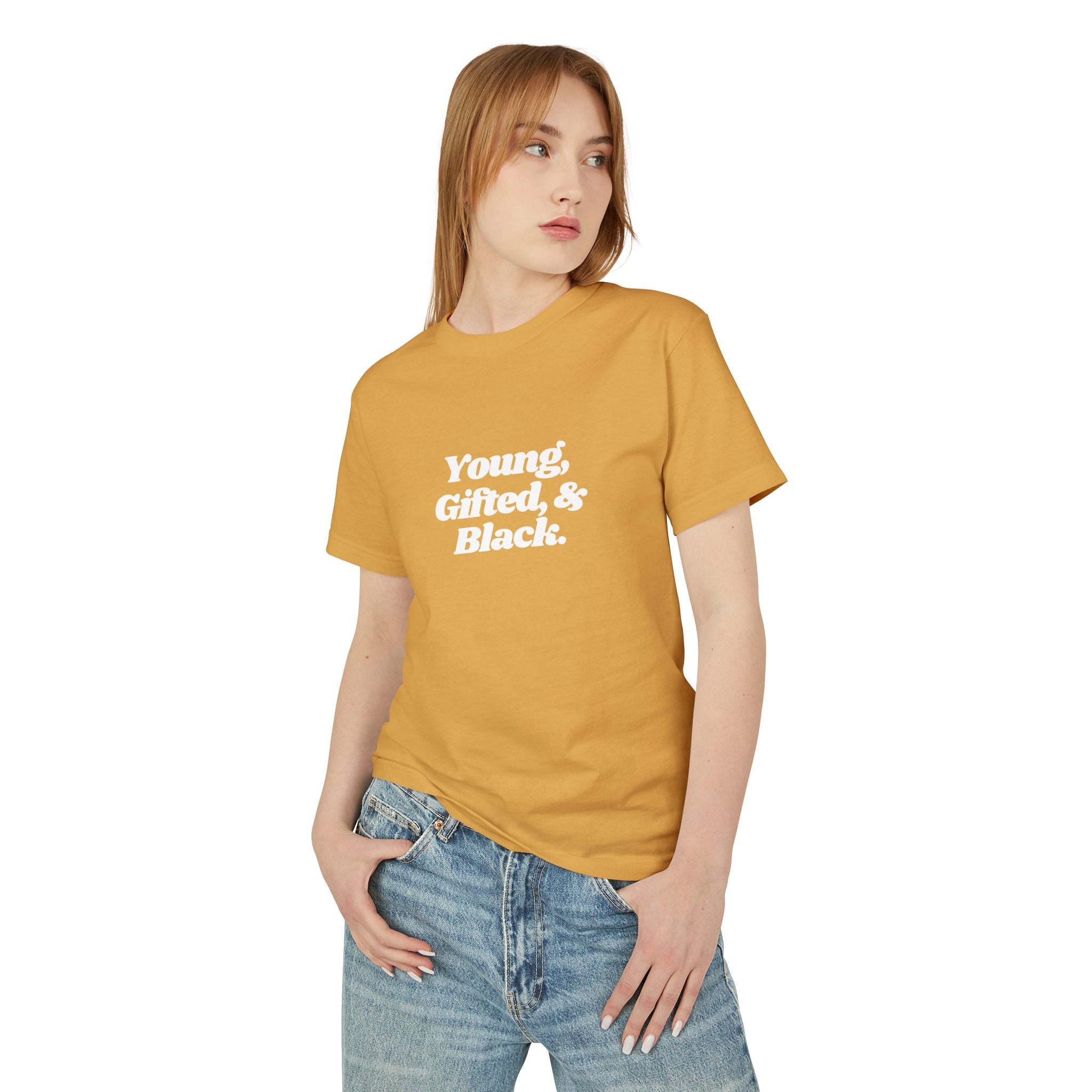 Young Gifted and Black Cotton Tshirt