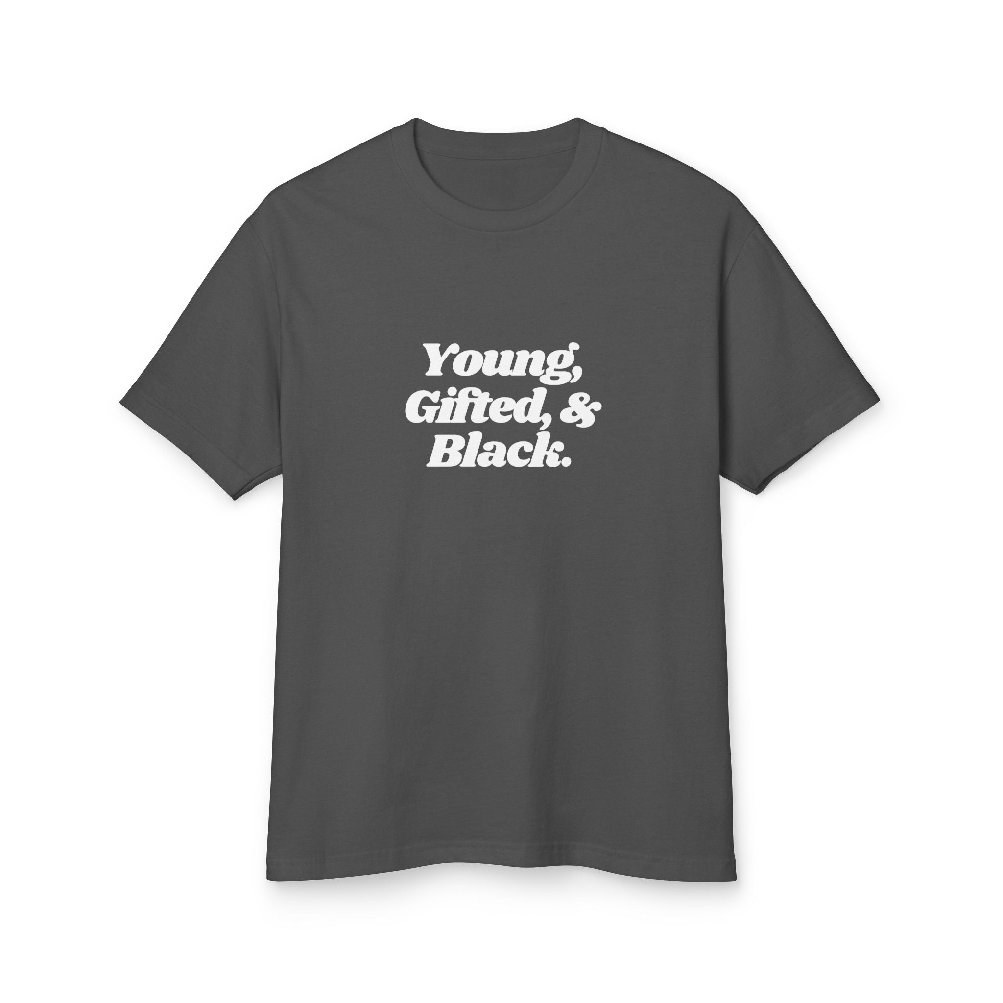 Young Gifted and Black Cotton Tshirt
