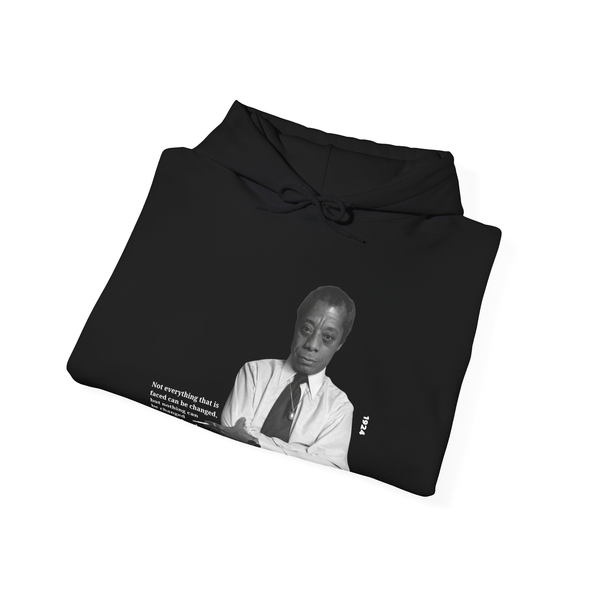 James Baldwin Hoodie - Black, Sand, or Chocolate Brown