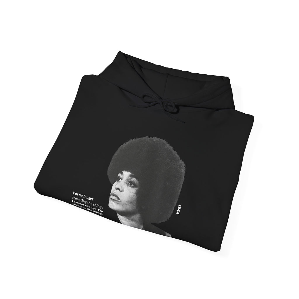 Angela Davis Hoodie - Black