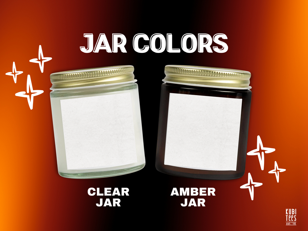 Kubitees candle jar colors.